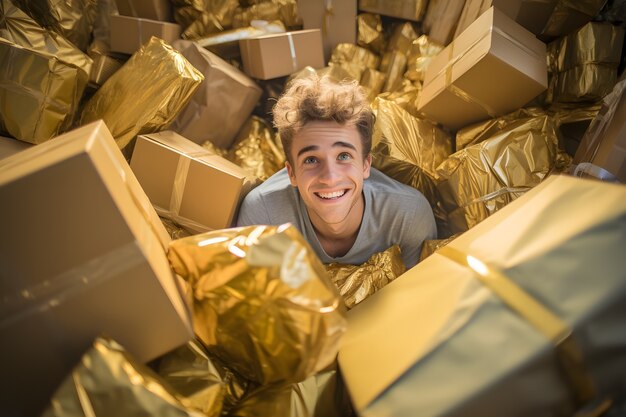 专业物流人员核对货物